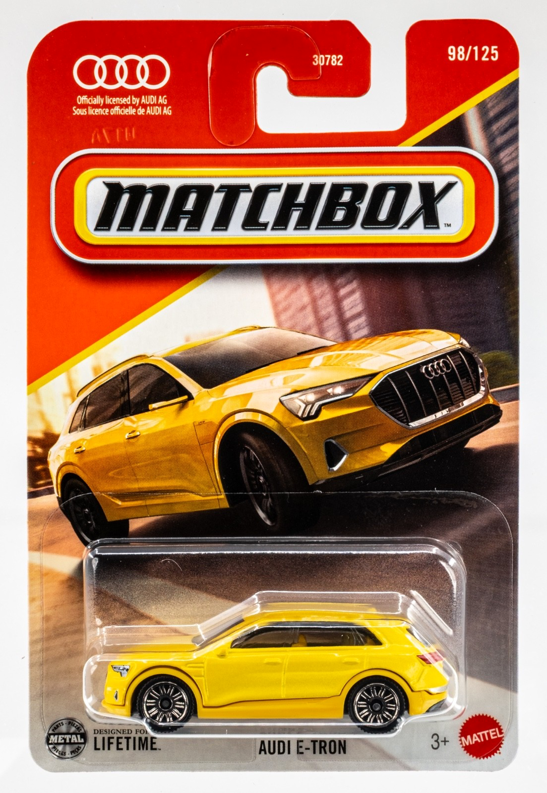 2025 Matchbox #98 Audi e-Tron VEGAS YELLOW | FSC | eBay