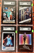 Ja Morant SGC 4 Card Lot RC Rated Rookie Optic Chronicles Spellbound Recon