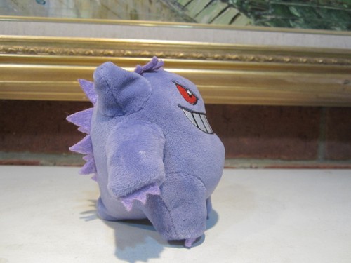 Mini 4" Gengar Pokémon Plush 2024 Nintendo Pokemon Ghost Purple - Picture 3 of 9