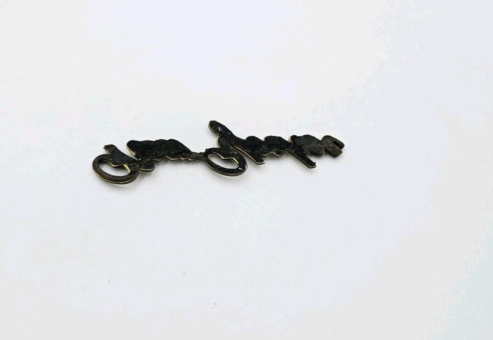 CHRYSLER NEW YORKER EMBLEMA DORADO LOGOTIPO INSIGNIA SIGNO SÍMBOLO ORIGINAL GENUINO Foto 3 de 3