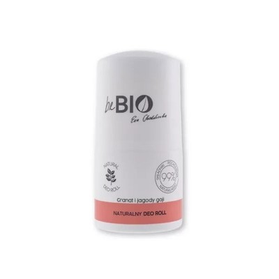 BeBIO Cosmetics Natural Roll - On Deodorant mit Granatapfel & Goji Extrakt 50ml