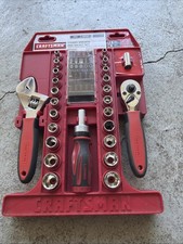 Craftsman 46 Pc Stubby Wrench And Socket Set 917149 Like New Craftsman 46 Pc Stubby Wrench And Socket Set 917149 Like New