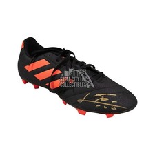 Lionel Messi Autographed Adidas Soccer Cleat - BAS LOA (Gold Ink)