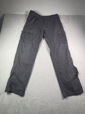 Wrangler Cargo Pants 34x32 Gray Authentics Men's Relaxed Fit Men's Cargo Pants