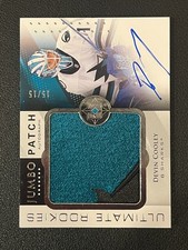 Devin Colley 2024-25 Ultimate Collection Hockey Jumbo Rookie Patch Auto /15 