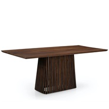 Ex Demo Remi Rectangular Solid Mango Wood Dining Table Brown 1.8m (175)