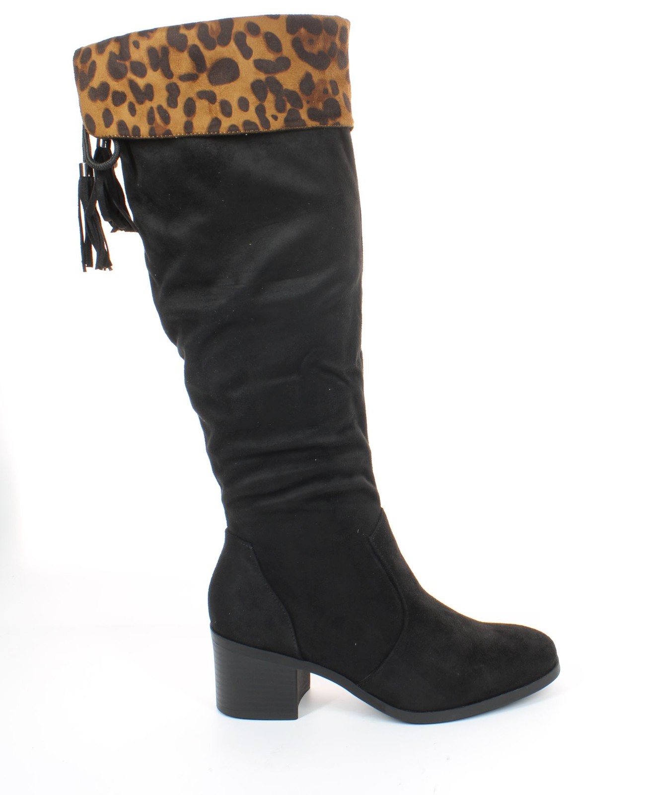 Trary Womens Black Fashion Boots Size 8 JG-2098586