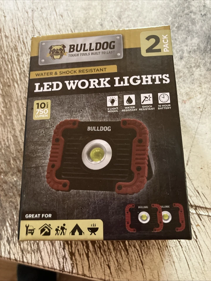 Pack de 2 luces de trabajo LED Bulldog Foto 2 de 4