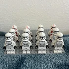 |Lego Star Wars The Clone Wars Clone Trooper Lot Phase 2 Troopers Lot 12 Grunts|