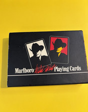 Vintage! Marlboro Wild West 2 Deck Playing Cards - Philip Morris 1991 Orig box