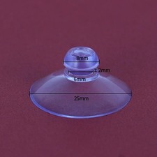 4x Suction Cups Small 25mm Diameter for Kitchen Bathroom Car Window