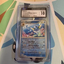 Vaporeon 022/131 Sv: Prismatic Evolutions Reverse Holo