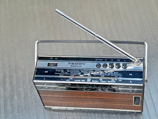 ITT SCHAUB LORENZ TEDDY AUTOMATIC 100 TRANSISTOR-RADIO HOLZ CENTURY SPACE AGE