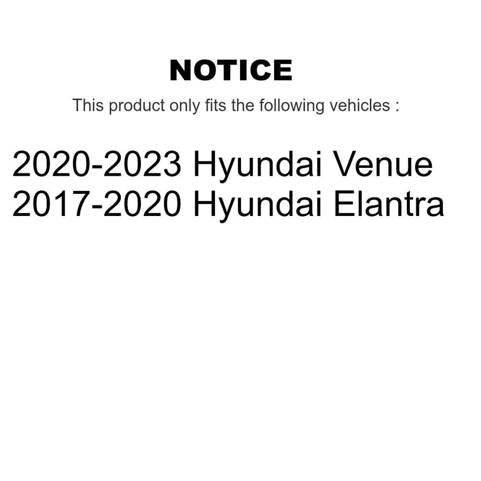 OEM Like Brake Drums Set Rear for Hyundai Elantra Venue 2017-2023 oe4S Aftermark - Image 2 of 4