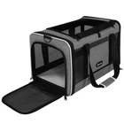 Cat Carrier 18x11x11 Soft-Sided for Pets Up to 25 lbs - Travel Bag with Mesh