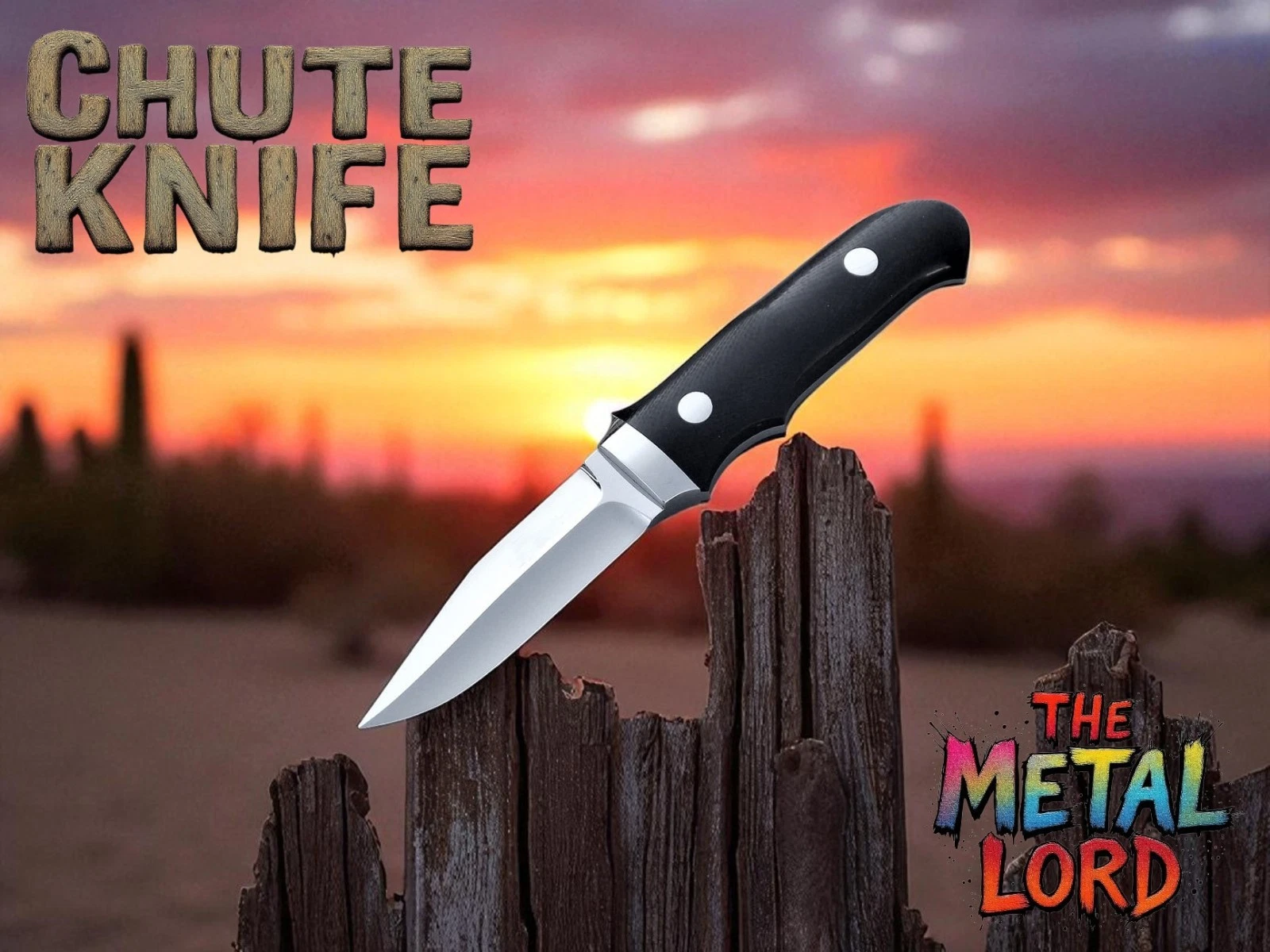 Premium Survival Knife - Fixed Blade Tactical Full Tang Hunting / Camping Gear