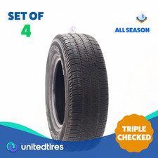 Set Of 4 Used 25575r17 Goodyear Wrangler Sr-a 113s - 7-932