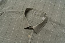 Men Main Shirt Peach Polyester 38 / M / 46