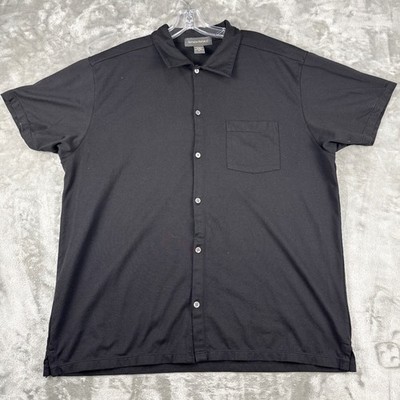 banana republic black dress shirt Banana Republic Fleece Black Shacket – Taelor.Style