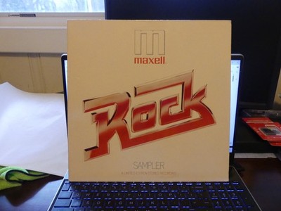 MAXELL ROCK SAMPLER  Various Artists DPL1-0400 LP VINYL RECORD