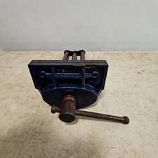 Record N° 52 P Heavy Duty Cast Iron Bench Vice Workshop Blue inc vat