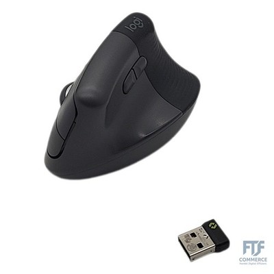 Logitech Lift Vertikale Ergonomische Maus, Kabellos, Bluetooth- Gebrauchsspuren