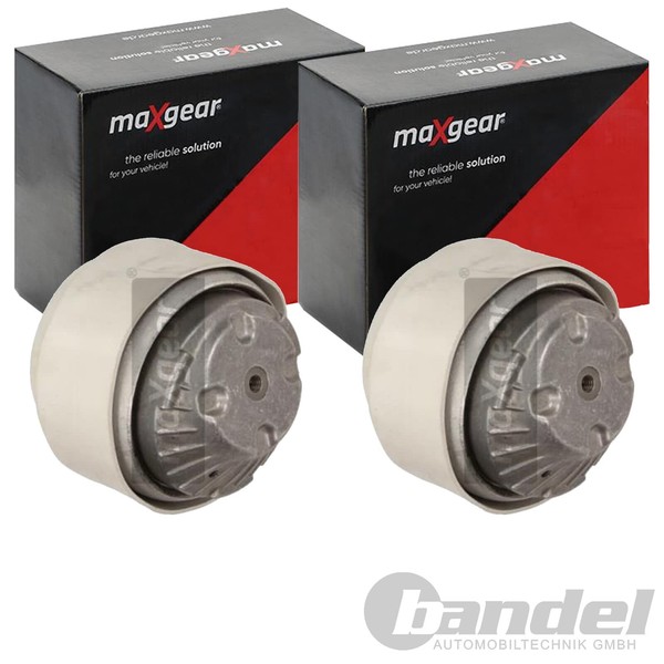 2X Maxgear Motorlager Beidseitig Passend FÜR MERCEDES-BENZ C-KLASSE Clk Cls-image