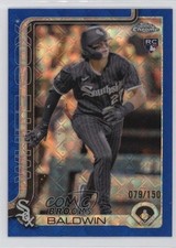 2025 Topps Chrome Logofractor Edition Purple Refractor /250 Brooks Baldwin 08vx