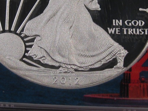 Ultra Cameo Proof 2012-S Silver American Eagle NGC PF69 UC Bridge Label. #8 - Picture 4 of 10