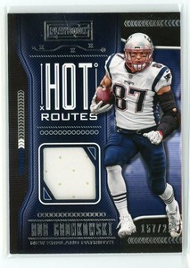 rob gronkowski jersey card