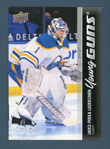 Ukko-Pekka Luukkonen OVERSIZED 2021-22 Upper Deck #202 Young Guns OVERSIZED RC