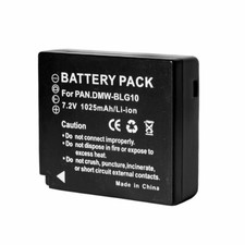 Battery for Panasonic DMW-BLE9E DMW-BLE9PP DMW-BLG10 DMW-BLG10E Lumix DMC-ZS60