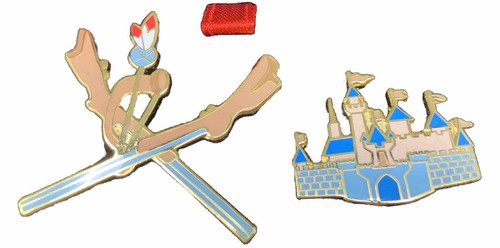 Disney 4 PIN Box Set - DISNEYLAND 45TH BIRTHDAY ANNIVERSARY 4 LANDS ICONS IN BOX - Picture 4 of 6