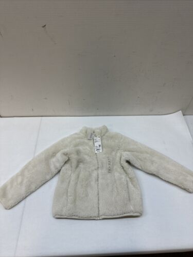 Uniqlo Kid's Fluffy Yarn Fleece Full-Zip Jacket Size 7-8