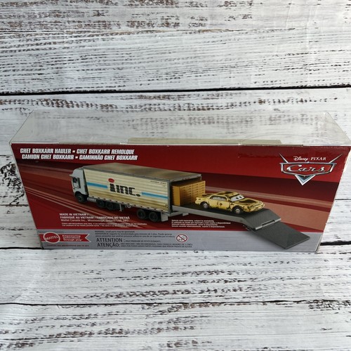 Disney Pixar Cars Chet Boxxkarr Hauler NEW In Package 2025 Mattel - Picture 3 of 5