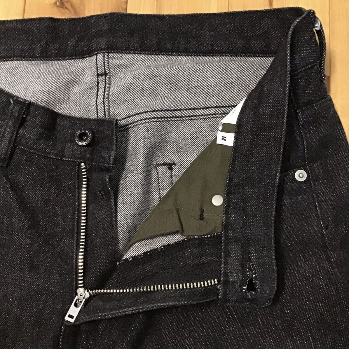 BAPE APE HEAD logo black denim pants A Bathing Ape Size M | eBay