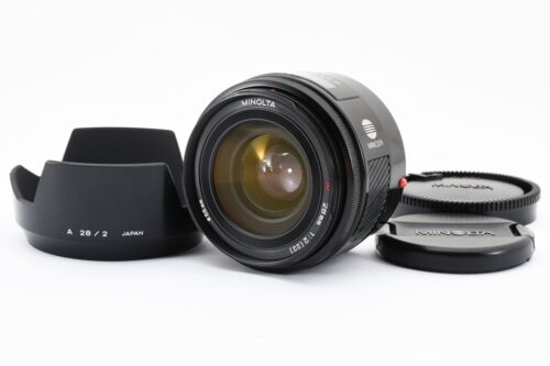 Minolta AF 28mm f/2 New Prime Lens w/hood for Sony A mount [Exc+++] Japan #207 - Afbeelding 1 van 12