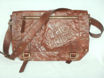 The Bridge leather bag shoulder bag messenger bag leather bag shoulder bag