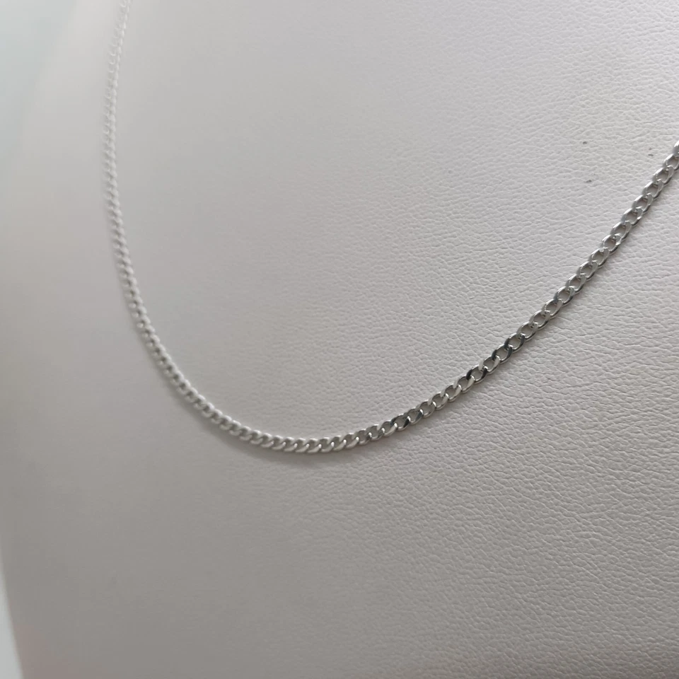 CATENA DA UOMO- UNISEX IN ARGENTO 925 A MAGLIA GRUMETTA DA 50 cm 4 GR. (0470) - Immagine 4 di 4