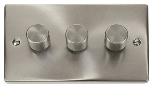 Click Deco Satin Chrome White Insert Socket & Switches Range - Picture 15 of 44