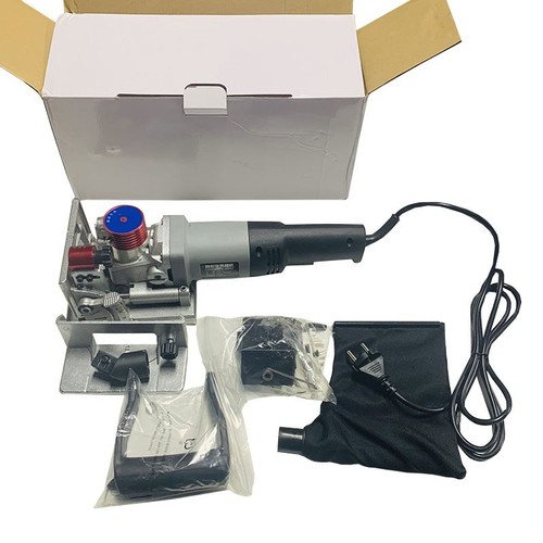 Woodworking Slotting Machine Angle Adjustable Non-hole Splicing Slotting Machine - Picture 5 of 6