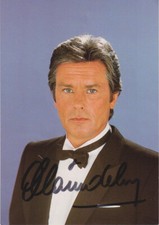 ALAIN DELON Original Autogramm signierte Post...