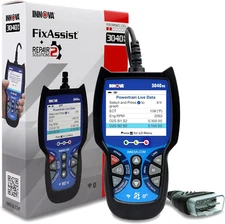 3040RS, OBD2 Scanner, Live Data Streamer, Battery/Alt Tester, Reset Check Engine