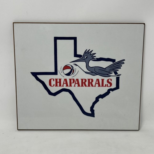 Dallas Chaparrals ABA Plaque American Basketball Association Wall Hanging
