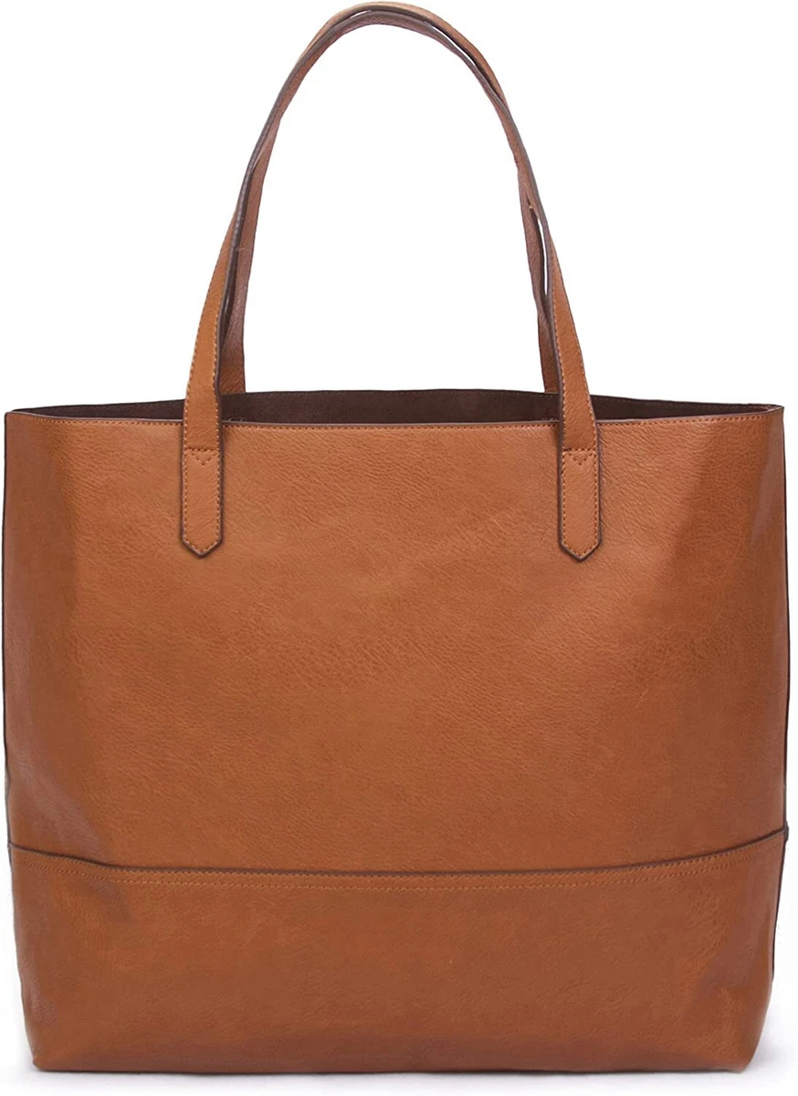 Large vegan hotsell leather tote