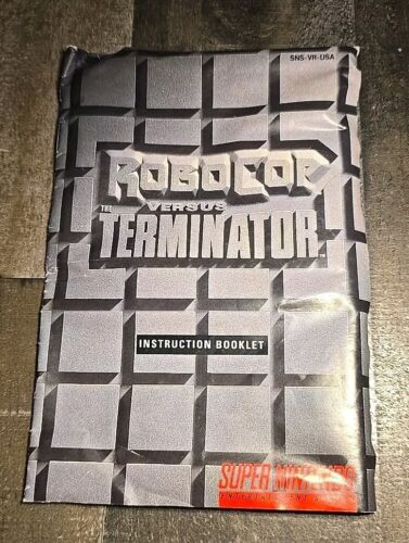 RoboCop vs. The Terminator Super Nintendo SNES CIB komplett - Bild 16 von 22