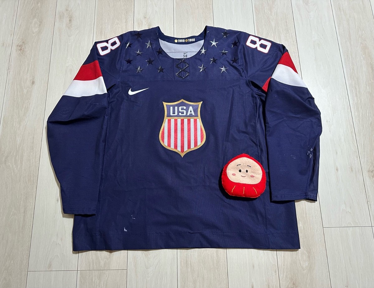 Patrick Kane SOCHI 2014 WINTER OLYMPIC GAMES TEAM USA GAME WORN