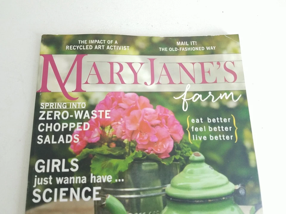 Mary Jane's Farm Magazine April May 2020 Foto 3 de 4