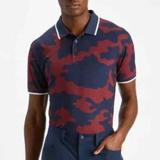 NEW GFore G4 Camouflage Golf Polo Shirt GMF22K112 - Large