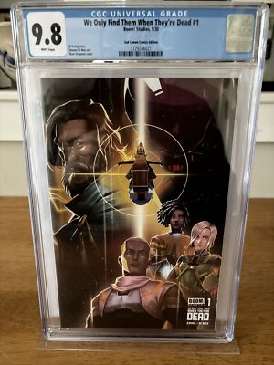 WE ONLY FIND THEM WHEN THEY RE DEAD #1 CGC 9.8 Skan Variant NM+
